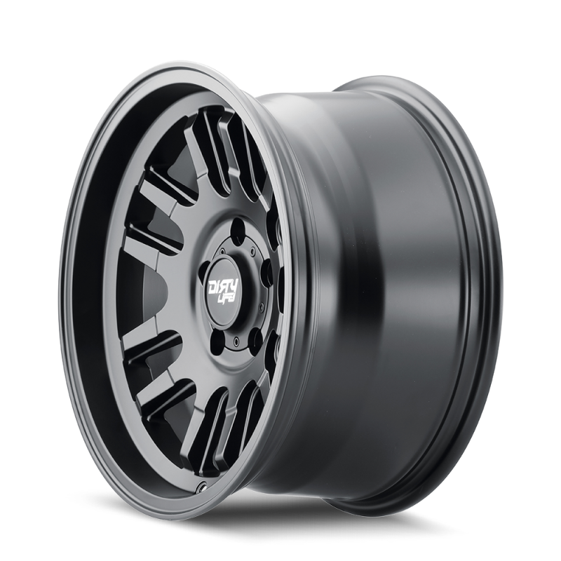 Dirty Life 9310 Canyon 17x9 / 6x139.7 BP / -12mm Offset / 106mm Hub Matte Black Wheel