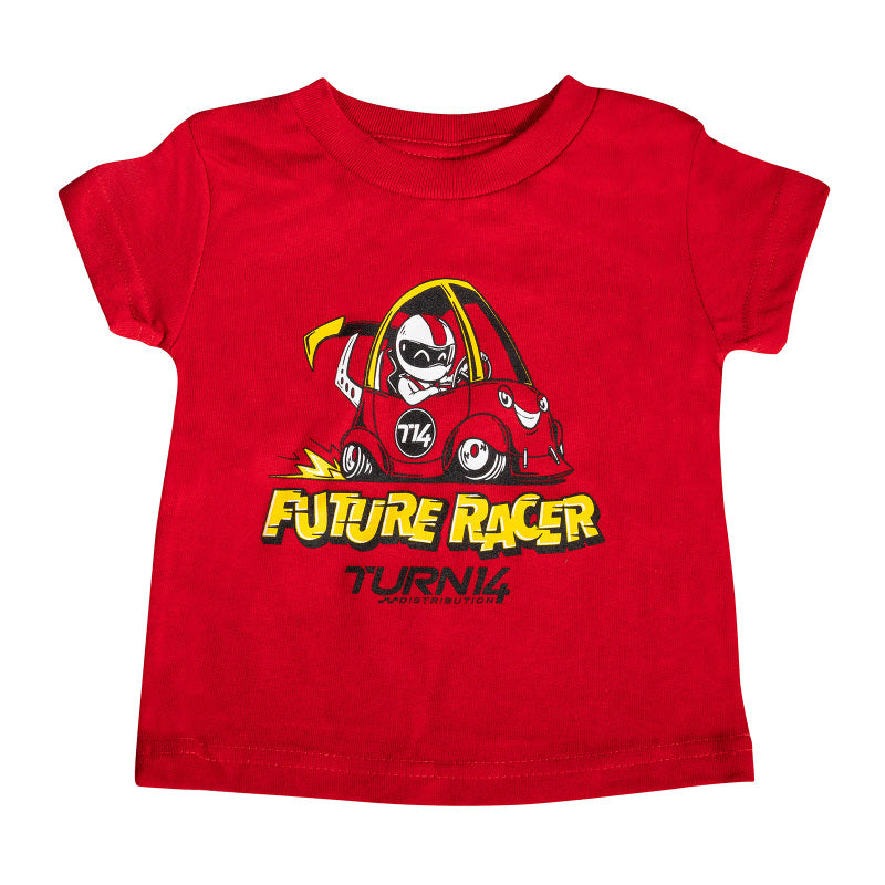 Turn 14 Distribution Baby Future Racer Tshirt - Red