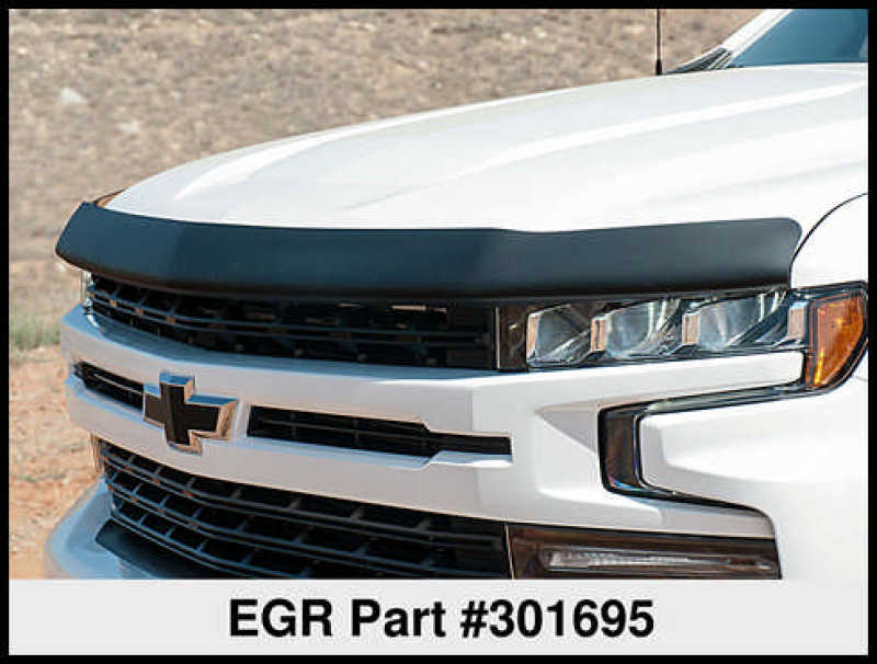 EGR 2019 Chevy 1500 Super Guard Hood Guard - Matte