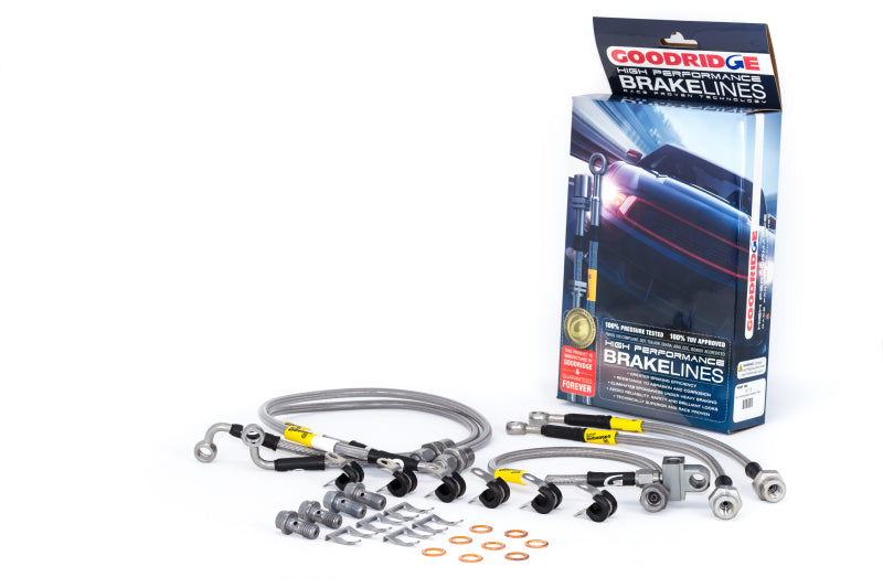 Goodridge 00-06 Tahoe / 00-07 Suburban / 00-05 Escalade All w/o Stablia Track Brake Lines